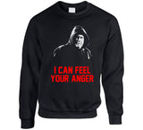 I Can Feel Your Anger Star Wars Parody Bill Belichick Emperor New England Football Fan T Shirt