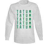 Jayson Tatum X5 Boston Basketball Fan V2 T Shirt