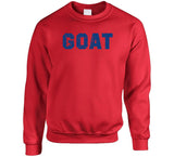 Goat Distressed New England Football Fan T Shirt