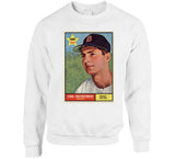 Carl Yastrzemski Rookie Card Boston Baseball Fan V2 T Shirt