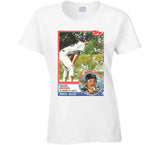 Retro Topps Wade Boggs Rookie Card Baseball Fan T Shirt