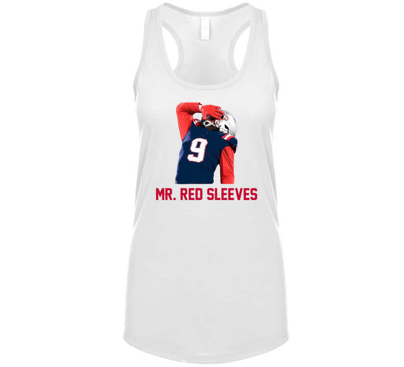 BeantownTshirts Matt Judon Mr Red Sleeves New England Football Fan V2 T Shirt Classic / Red Ringer / X-Large