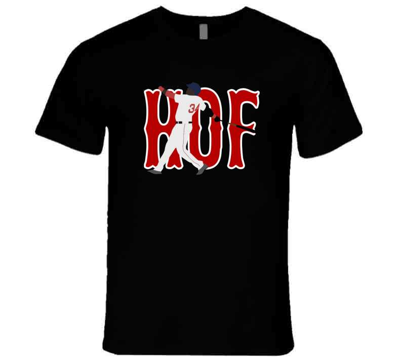 BeantownTshirts David Ortiz Big Papi HOF Hall of Fame Boston Baseball Fan T Shirt Premium / Black / 3 X-Large